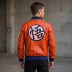 Custom Tailored Men’s Dragon Ball Z Goku, Super Broly Styled Genuine Sheepskin Leather Jacket