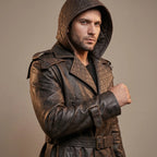 Custom Tailored Assassins Creed Syndicate Frye’s Trench Genuine Leather Coat