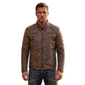 Custom Tailored Men’s Genuine SheepSkin Leather Casual Slim Fit Biker Jacket