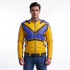 Custom Tailored Deadpool 3 Hugh Jackman Wolverine Genuine Sheepskin Jacket