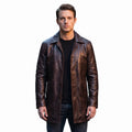 Custom Tailored Winchester Real Genuine Vintage Leather Men Coat Jacket