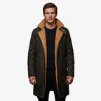Custom Tailored Men’s Blade Runner 2049 Ryan Gosling Genuine Fur Trench Coat