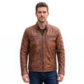 Cafe Racer Real Leather Jacket