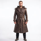 Custom Tailored Assassins Creed Syndicate Frye’s Trench Genuine Leather Coat