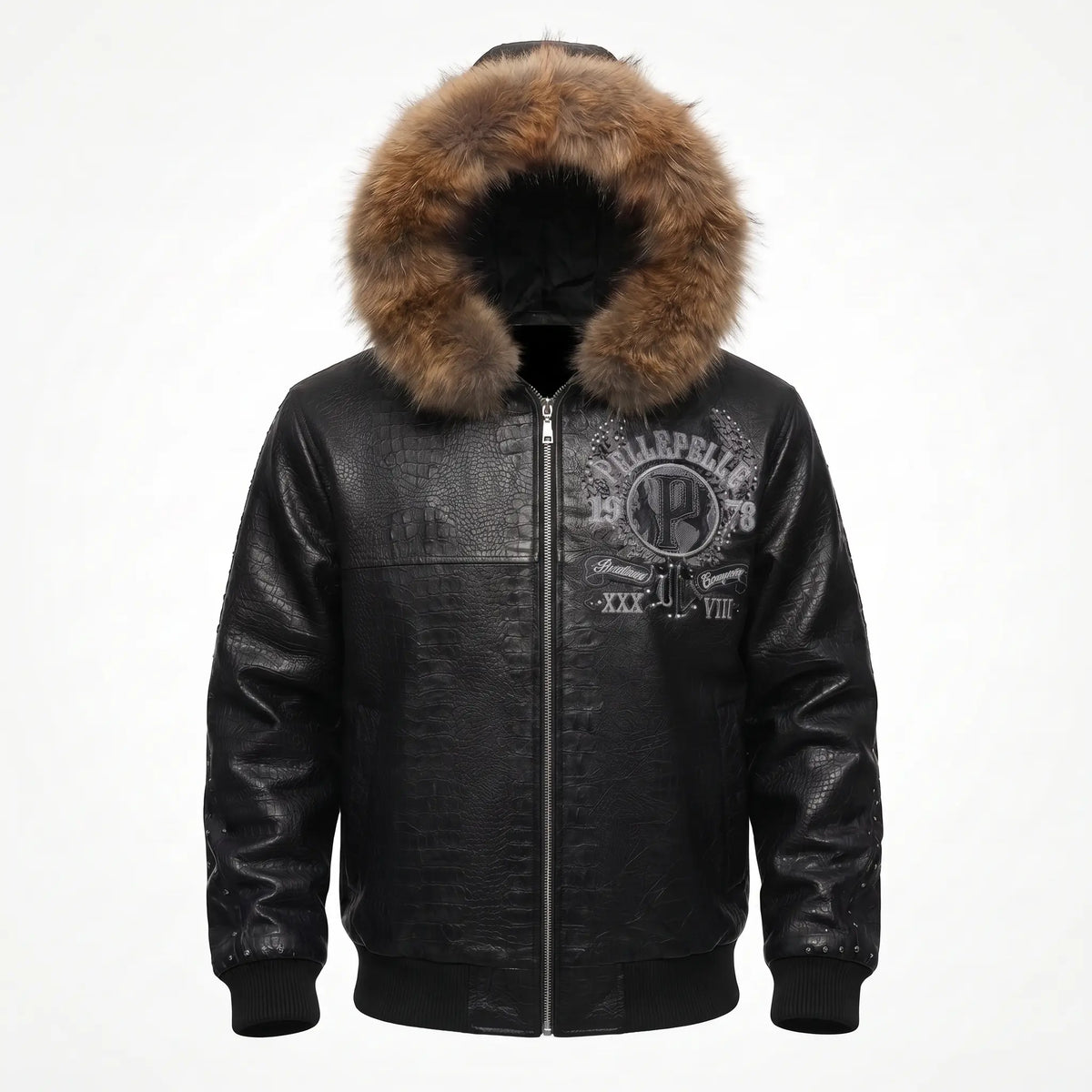 Custom Tailored Pelle Pelle World Tour 1978 Inspired Genuine Sheepskin Leather Jacket