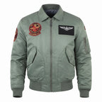 Custom Tailored Top Gun Maverick Mitchell Flight Genuine Cotton Bomber Jacket