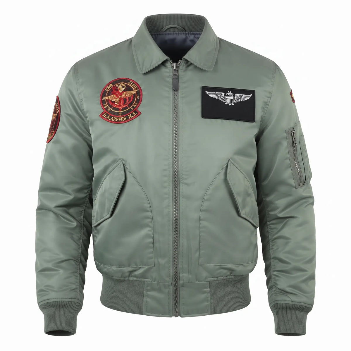 Custom Tailored Top Gun Maverick Mitchell Flight Genuine Cotton Bomber Jacket