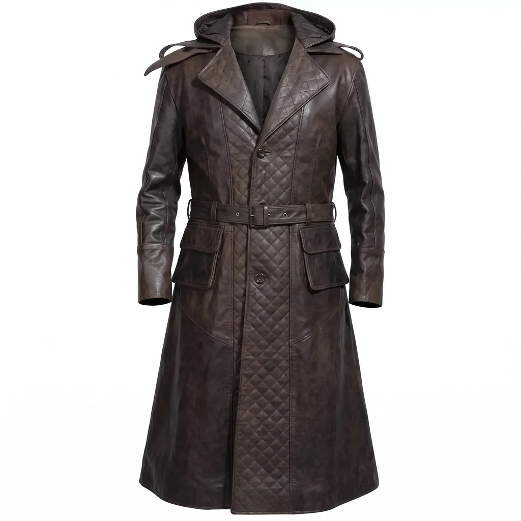 Custom Tailored Assassins Creed Syndicate Frye’s Trench Genuine Leather Coat