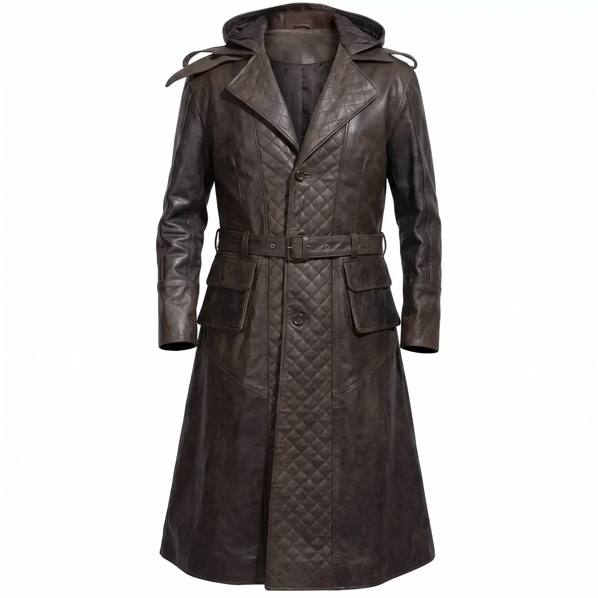 Custom Tailored Assassins Creed Syndicate Frye’s Trench Genuine Leather Coat