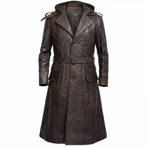 Custom Tailored Assassins Creed Syndicate Frye’s Trench Genuine Leather Coat