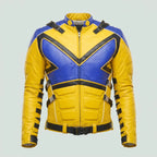 Custom Tailored Deadpool 3 Hugh Jackman Wolverine Genuine Sheepskin Jacket