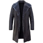 Custom Tailored Blade Runner 2049 Ryan Gosling Genuine Fur Collar Trench Coat