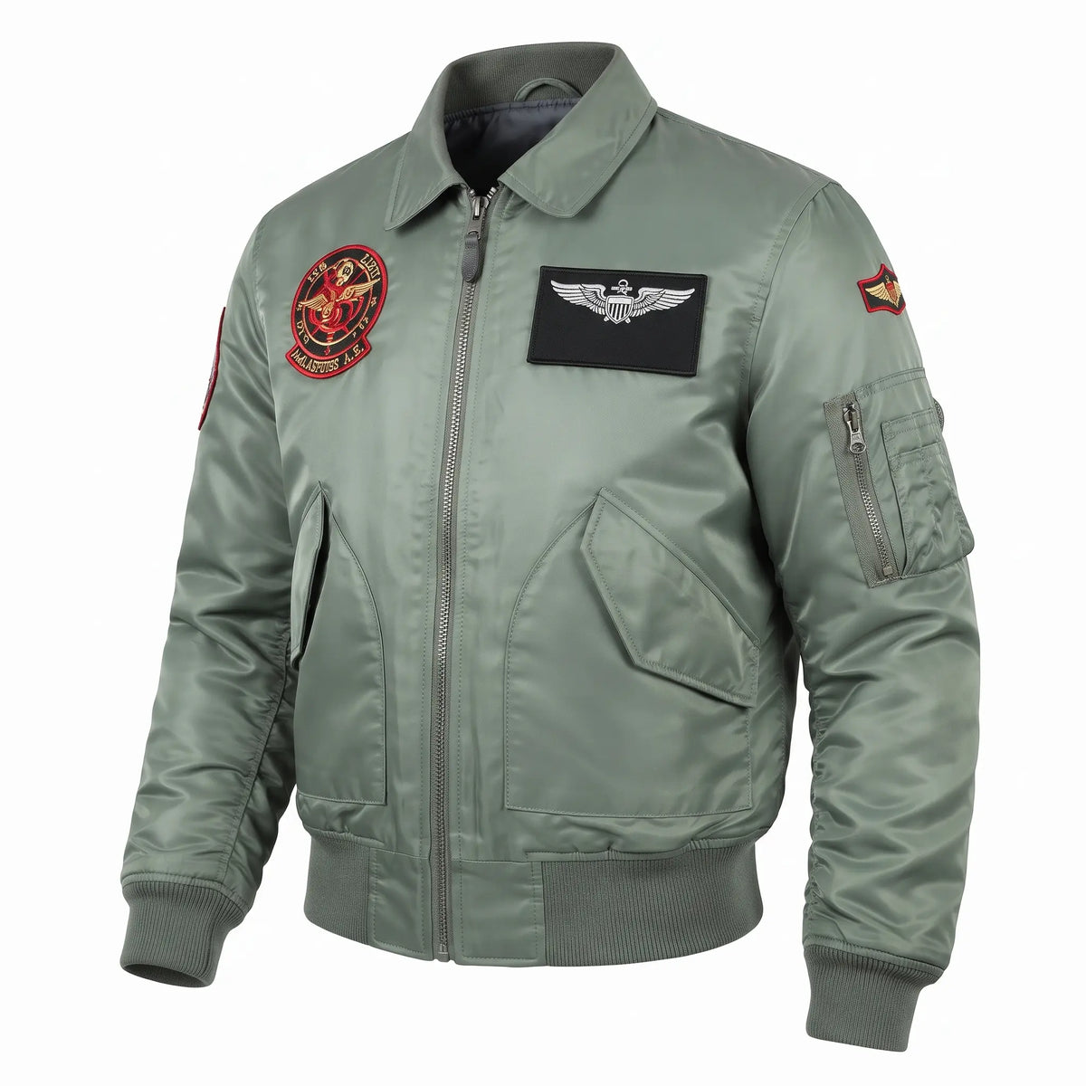 Custom Tailored Top Gun Maverick Mitchell Flight Genuine Cotton Bomber Jacket