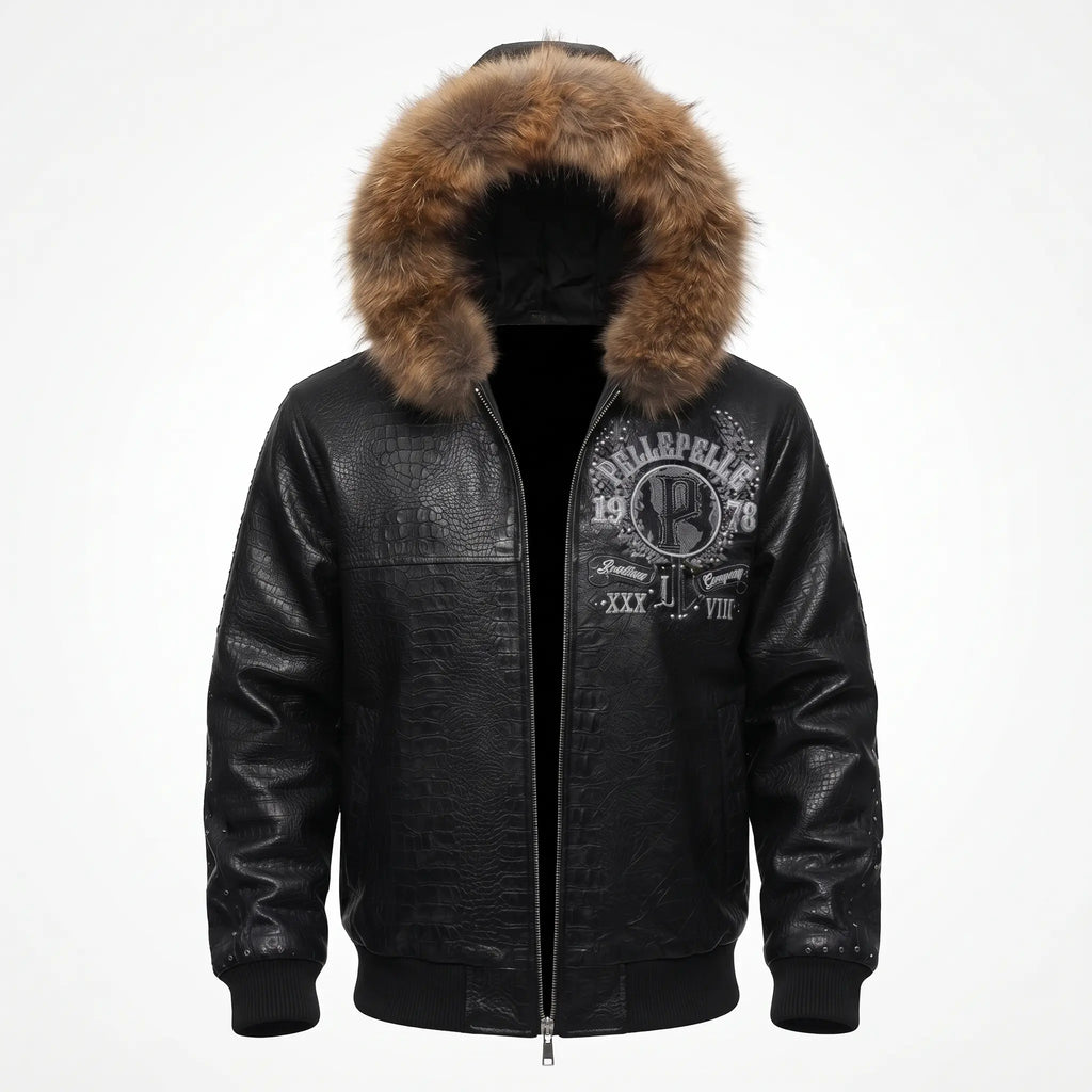 Custom Tailored Pelle Pelle World Tour 1978 Inspired Genuine Sheepskin Leather Jacket