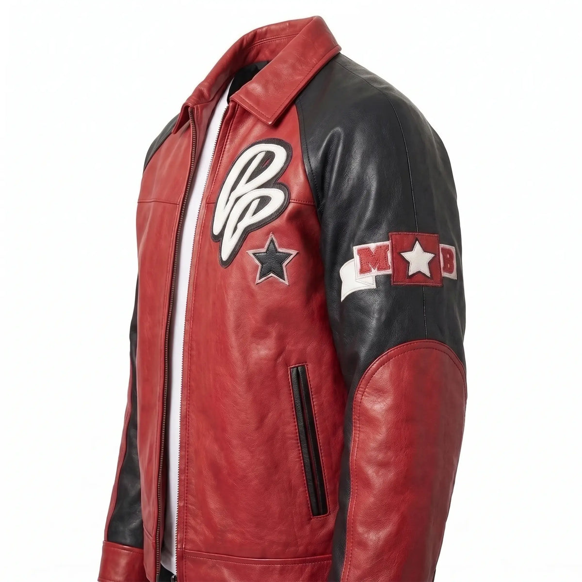 Custom Tailored Men’s Pelle Pelle Soda Club Styled Genuine Leather Jacket