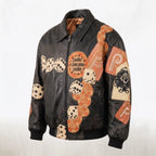 Custom Tailored Men’s 90s Pelle Pelle Styled Genuine Sheepskin Leather Jacket
