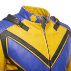 Custom Tailored Deadpool 3 Hugh Jackman Wolverine Genuine Sheepskin Jacket