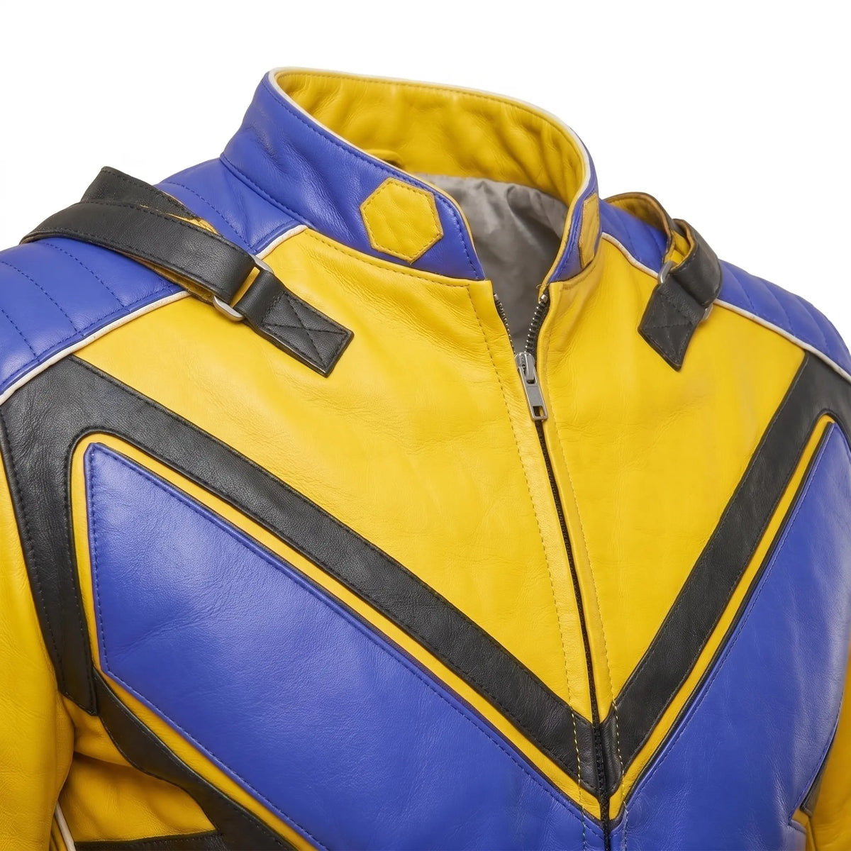 Custom Tailored Deadpool 3 Hugh Jackman Wolverine Genuine Sheepskin Jacket