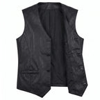 Genuine Sheepskin Leather Vest