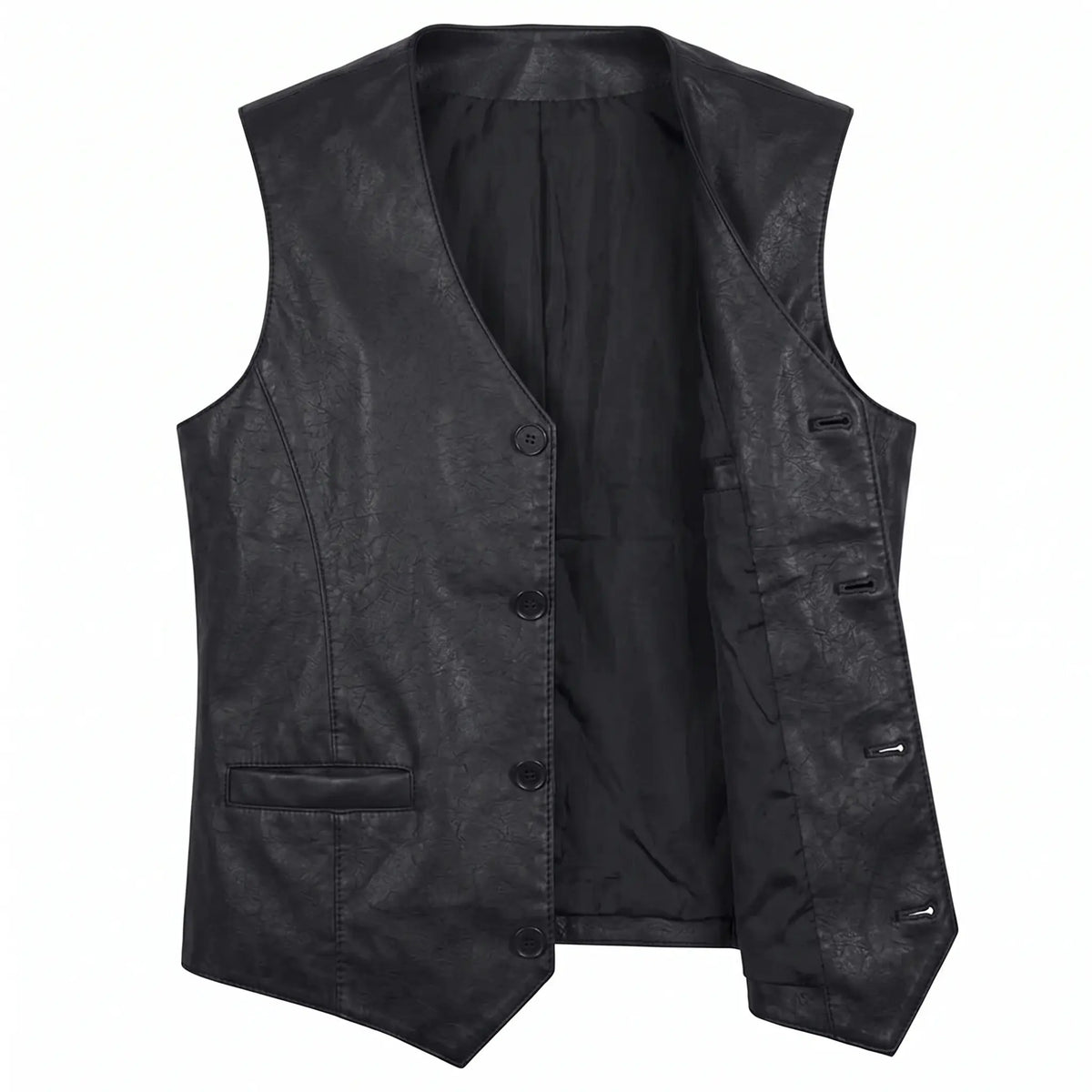 Genuine Sheepskin Leather Vest