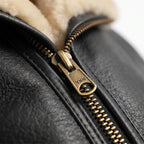 Custom Tailored Genuine B3 Bomber Jacket Men’s Ginger Bomber Shearling Sheepskin