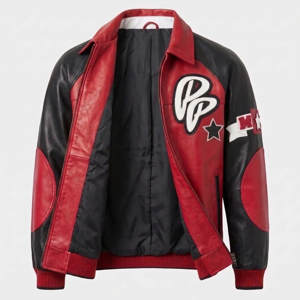 Custom Tailored Men’s Pelle Pelle Soda Club Styled Genuine Leather Jacket