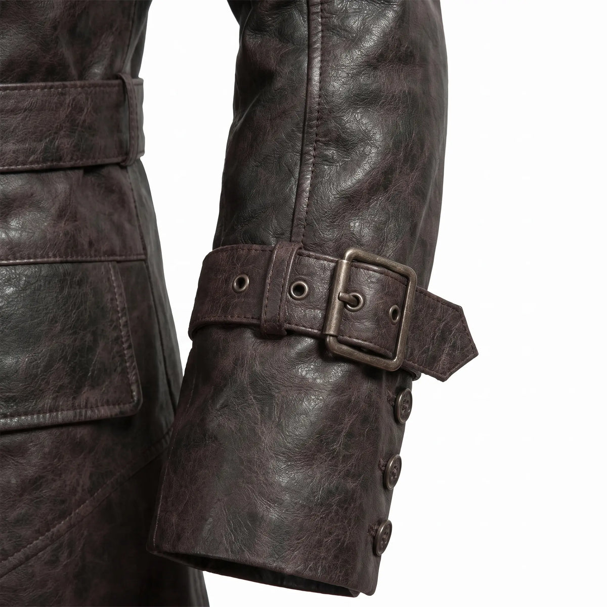 Custom Tailored Assassins Creed Syndicate Frye’s Trench Genuine Leather Coat