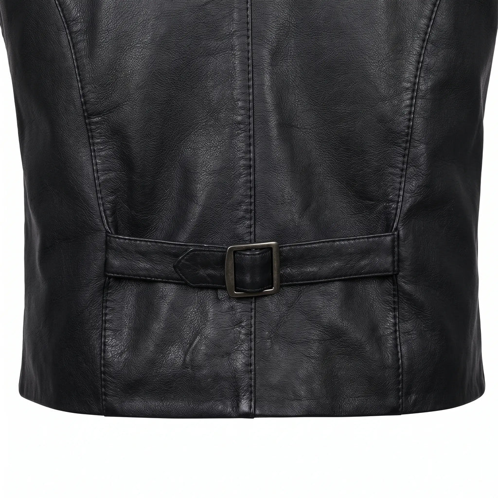 Genuine Sheepskin Leather Vest