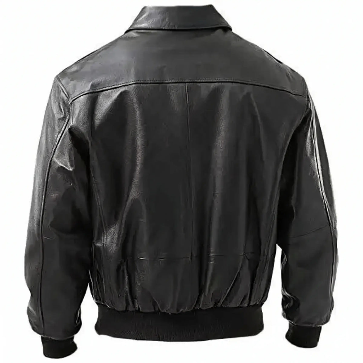 Bomber Motor Biker Real Sheepskin Leather Jacket