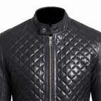 Custom Tailored Men’s Real Genuine Leather Biker Slim Fit Sleek Retro Jacket