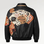 Custom Tailored Men’s 90s Pelle Pelle Styled Genuine Sheepskin Leather Jacket