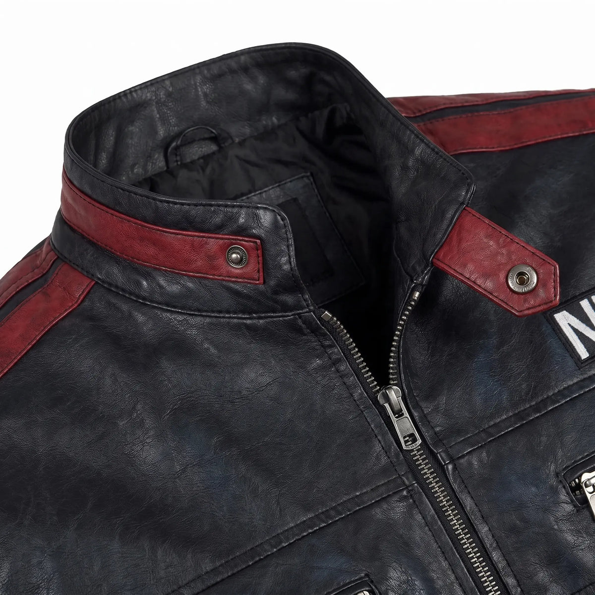 Custom Tailored Men’s Genuine Lambskin Leather Stylish Biker N7 Leather Jacket
