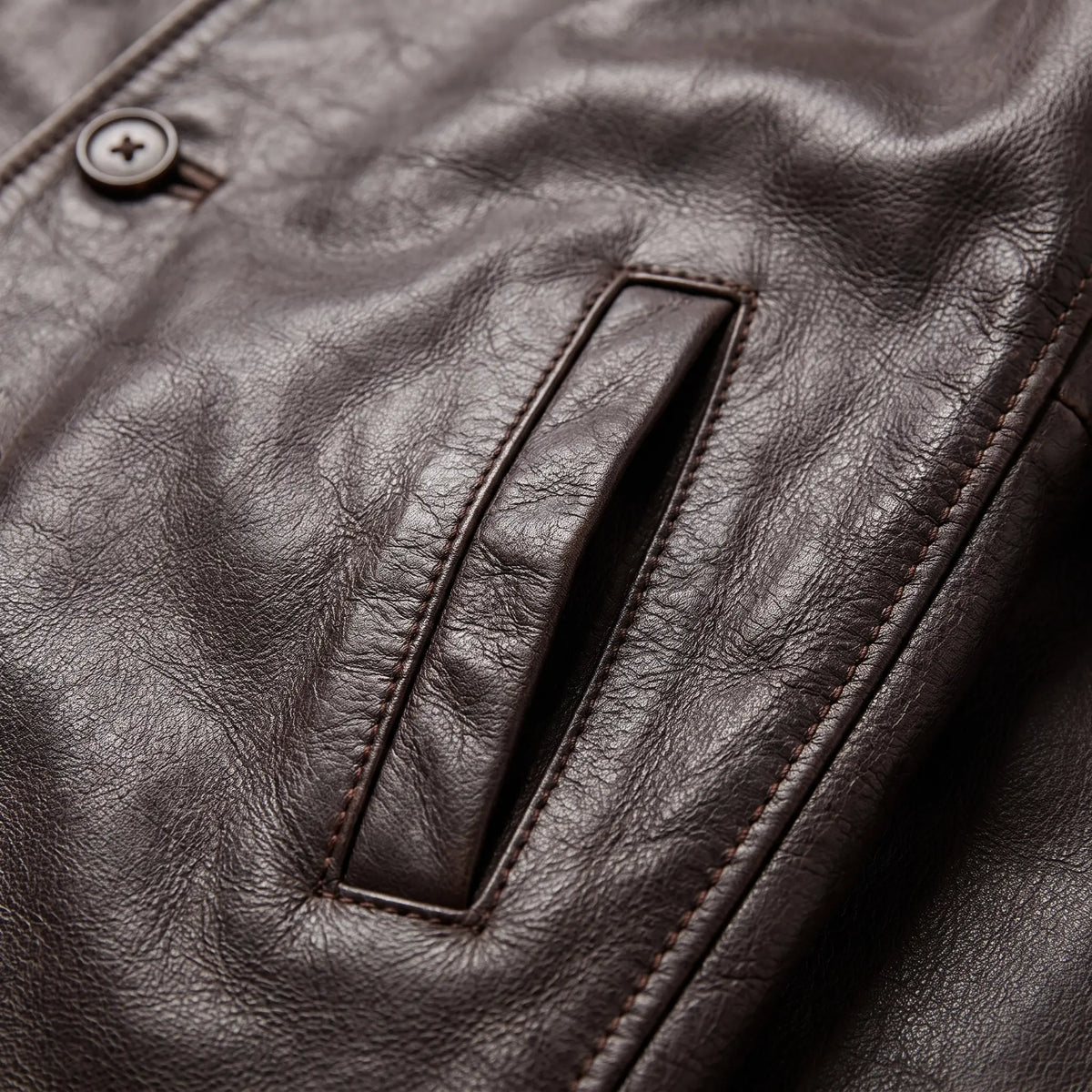 Custom Tailored Winchester Real Genuine Vintage Leather Men Coat Jacket