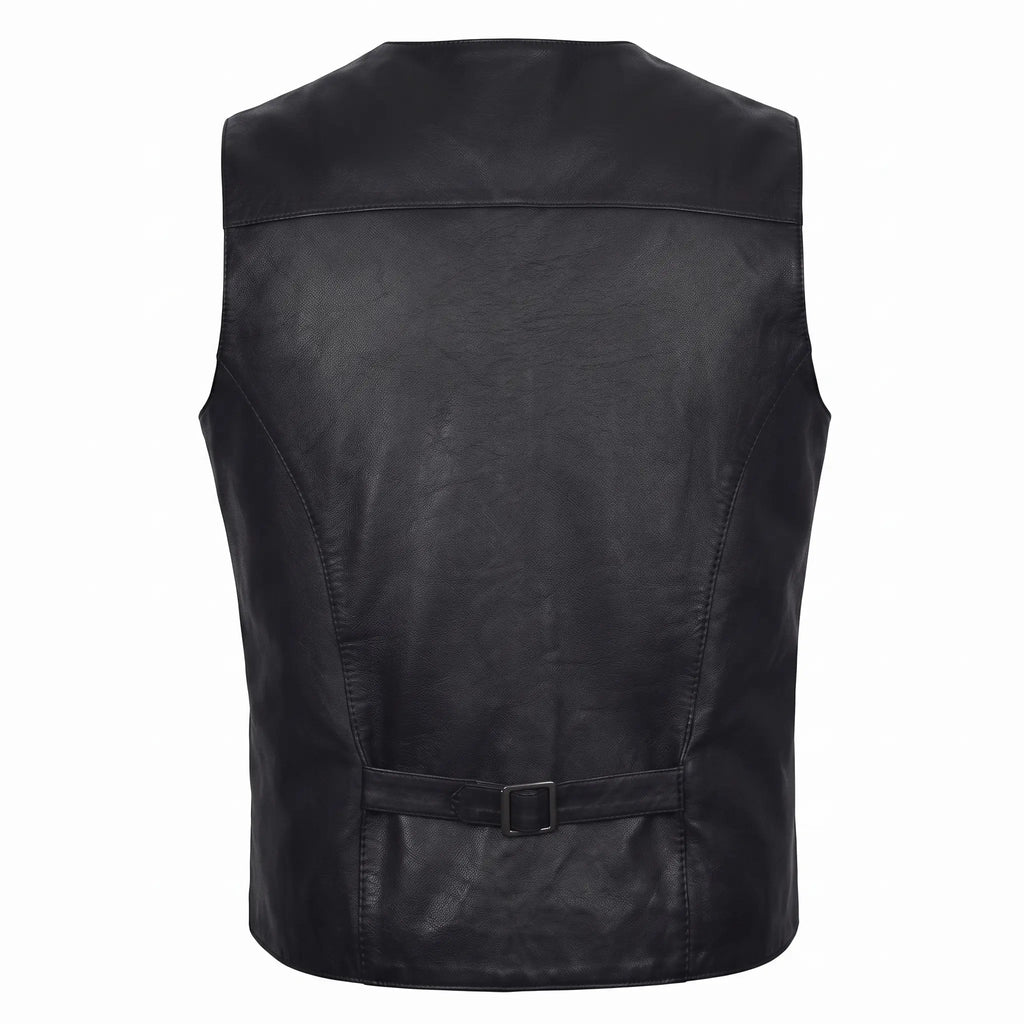 Genuine Sheepskin Leather Vest