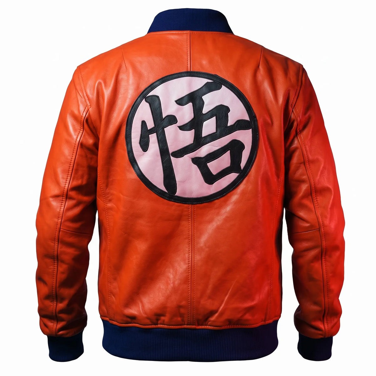 Custom Tailored Men’s Dragon Ball Z Goku, Super Broly Styled Genuine Sheepskin Leather Jacket