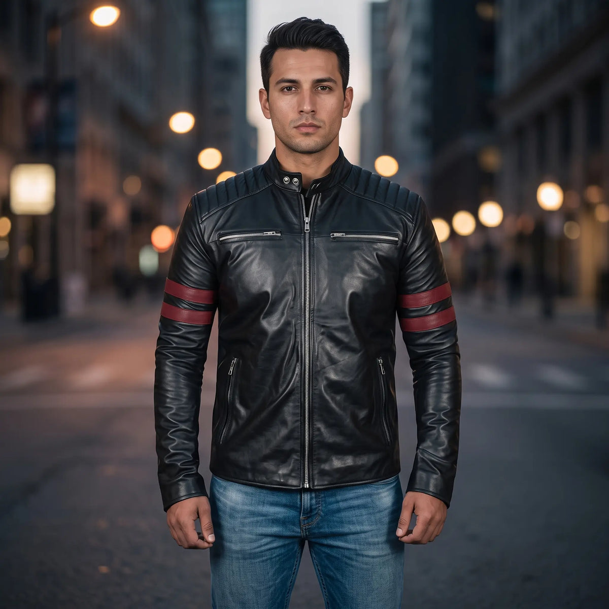 Retro Genuine Leather Jacket