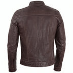 Four Pockets Sheepskin Leather Jacket