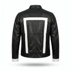 Custom Tailored Men’s Ghost Rider Agent Of Shield Biker Genuine Leather Jacket