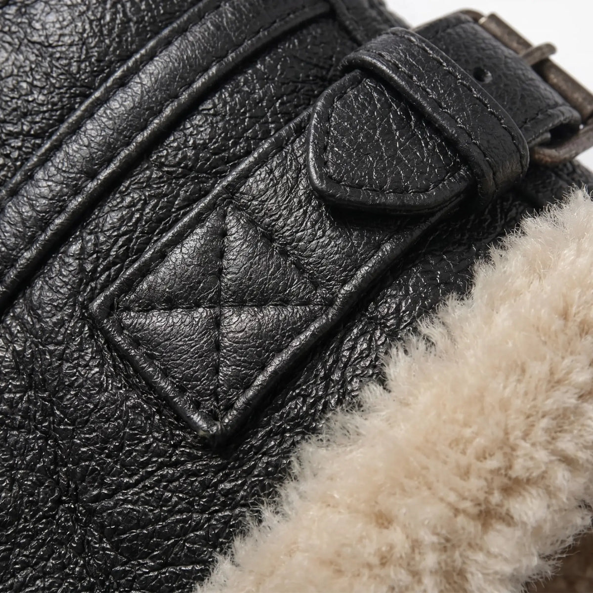 Custom Tailored Genuine B3 Bomber Jacket Men’s Ginger Bomber Shearling Sheepskin
