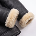 B3 RAF Aviator Pilot Men’s Sheepskin Shearling Jacket -Original Fur Jacket