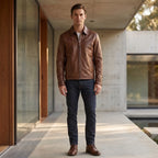 Single Piece Genuine Leather Jacket