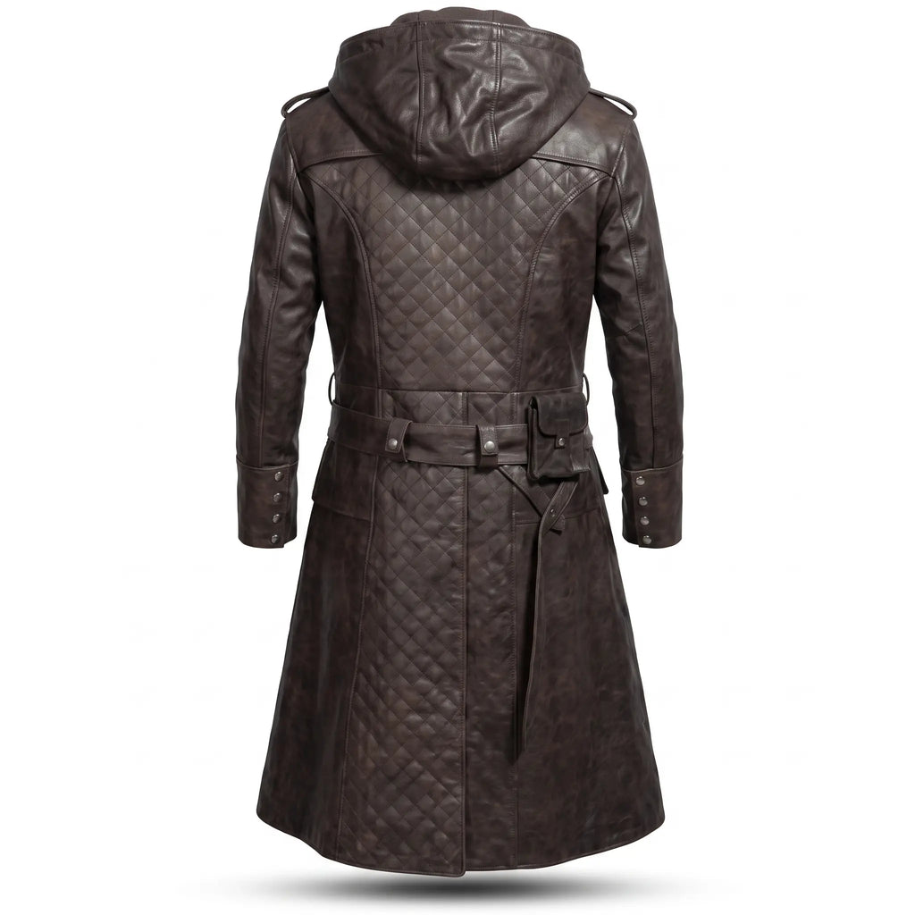 Custom Tailored Assassins Creed Syndicate Frye’s Trench Genuine Leather Coat