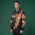 Custom Tailored Men’s 90s Pelle Pelle Styled Genuine Sheepskin Leather Jacket