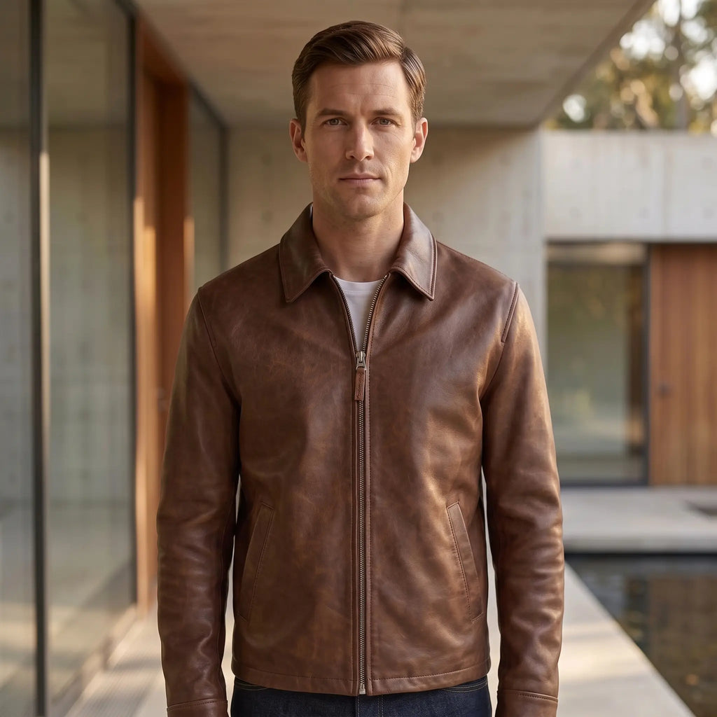 Single Piece Genuine Leather Jacket