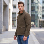 Custom Tailored Men’s Yellowstone John Dutton Cotton Jacket