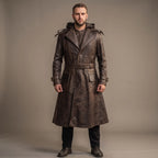Custom Tailored Assassins Creed Syndicate Frye’s Trench Genuine Leather Coat