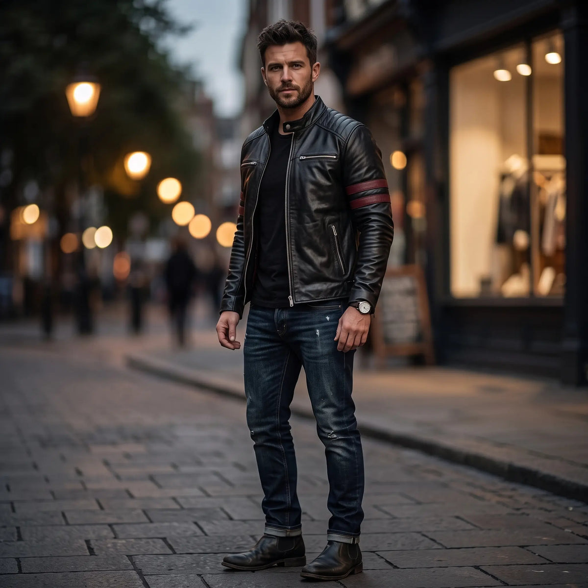 Retro Genuine Leather Jacket