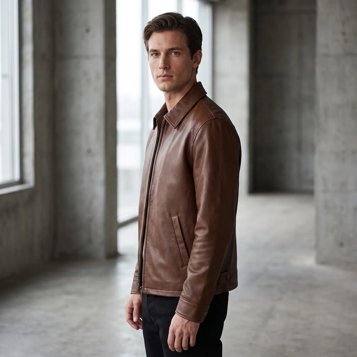 Single Piece Genuine Leather Jacket