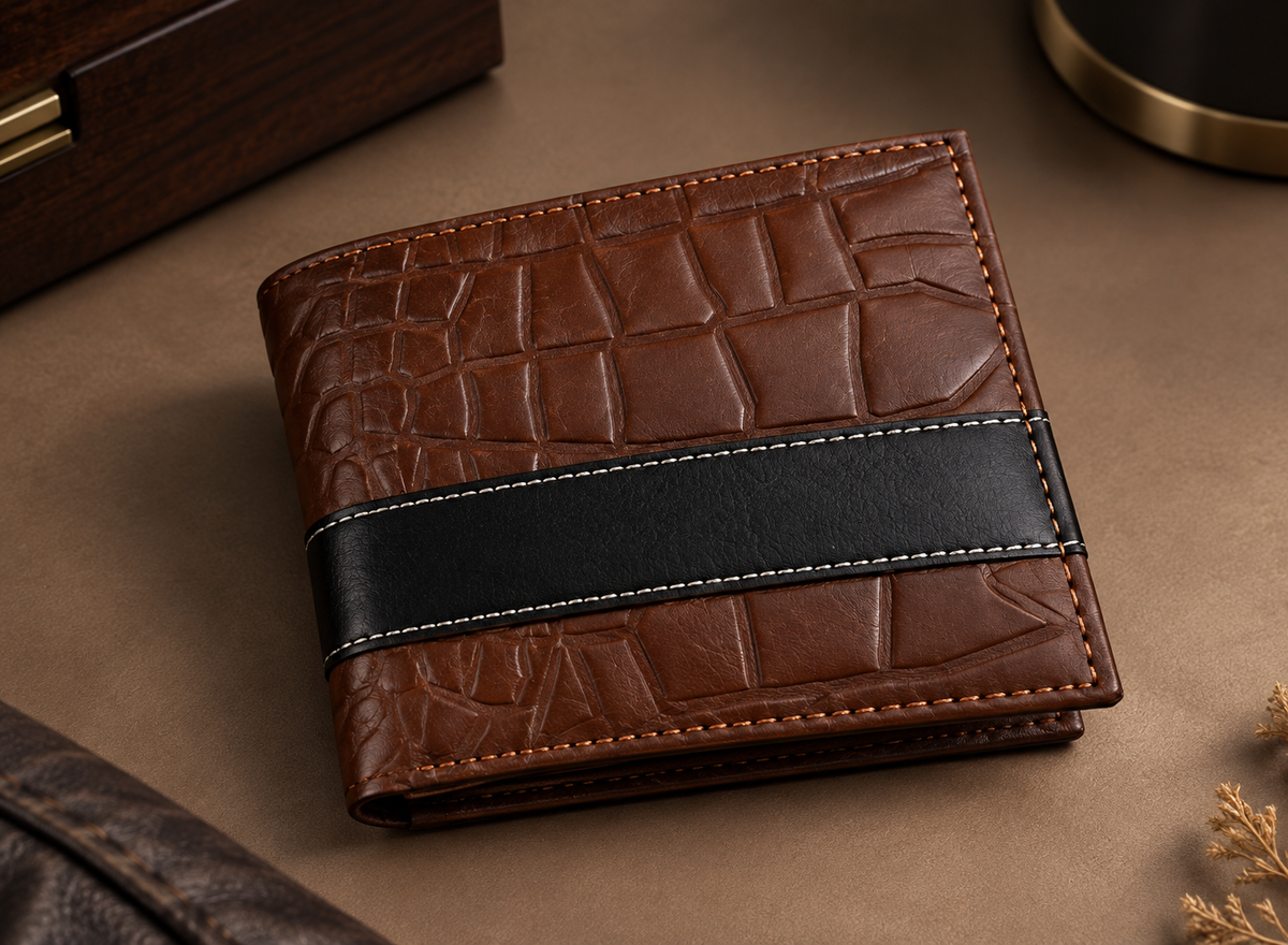 Leather Men's Wallet brown