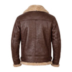B3 RAF Aviator Pilot Men’s Sheepskin Shearling Jacket -Original Fur Jacket